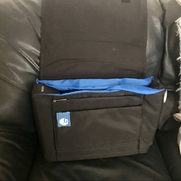 Golla GenMob Black 16" Laptop Messenger Bag NWT - Picture 7 of 12
